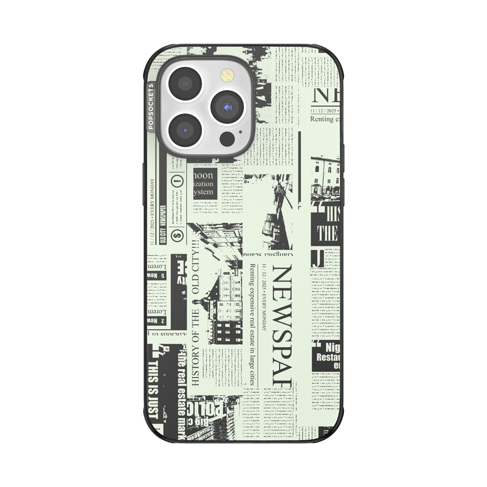 Hot off the Press Black — iPhone 14 Pro Max MagSafe Case - US 46682