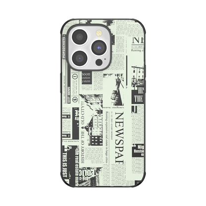 Hot off the Press Black — iPhone 14 Pro MagSafe Case - US 13065