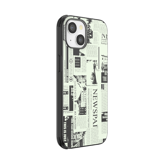 Hot off the Press Black — iPhone 14 MagSafe Case - US 93289