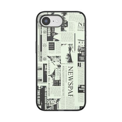 Hot off the Press Black — iPhone 17e/16e MagSafe Case - US 91563
