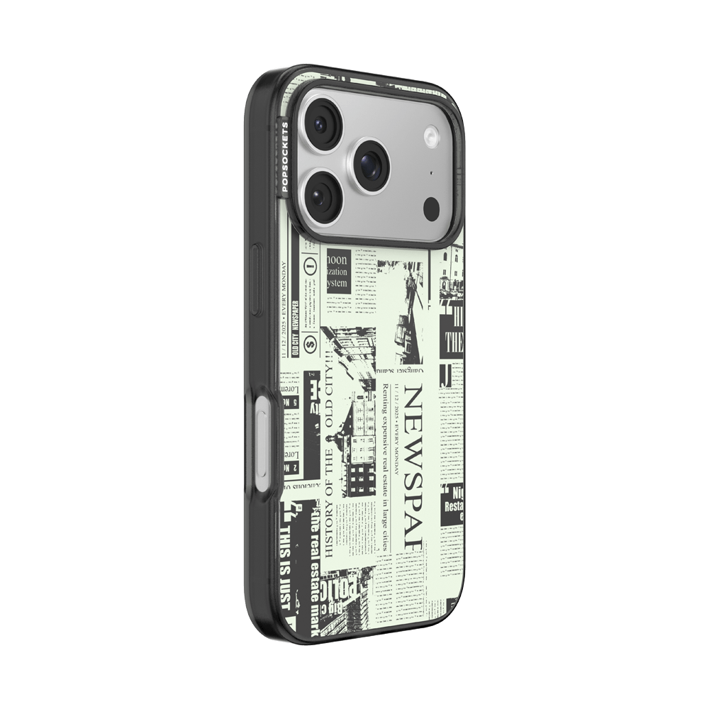 Hot off the Press Black — iPhone 17 Pro MagSafe Case - US 97215