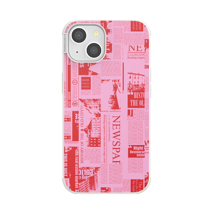 Hot off the Press Pink — iPhone 14 MagSafe Case - US 50523