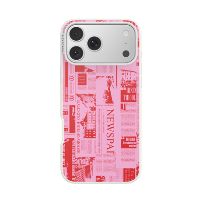 Hot off the Press Pink — iPhone 17 Pro Max MagSafe Case - US 03697
