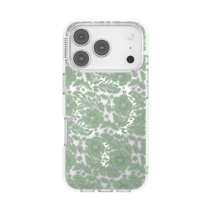 Lace Eucalyptus — iPhone 17 Pro MagSafe Case - US 76595