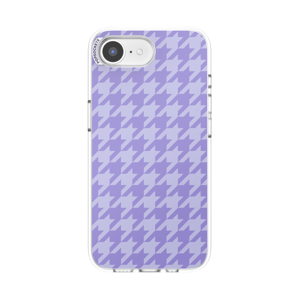 Lilac Houndstooth — iPhone 17e/16e MagSafe Case - US 14787