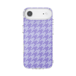 Lilac Houndstooth — iPhone Air MagSafe Case - US 97547
