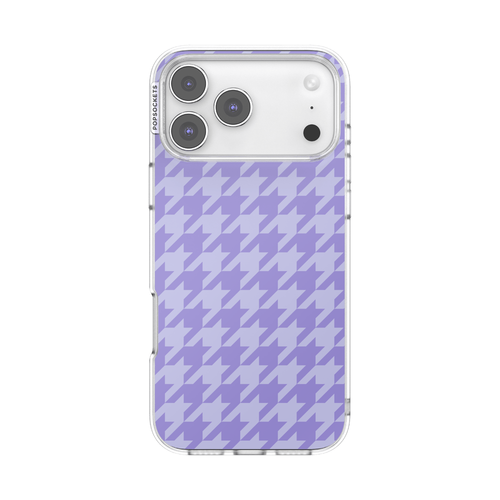 Lilac Houndstooth — iPhone 17 Pro Max MagSafe Case - US 14352