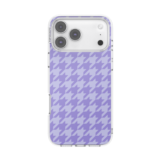 Lilac Houndstooth — iPhone 17 Pro Max MagSafe Case - US 21862