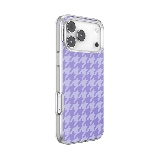 Lilac Houndstooth — iPhone 17 Pro Max MagSafe Case - US 32480
