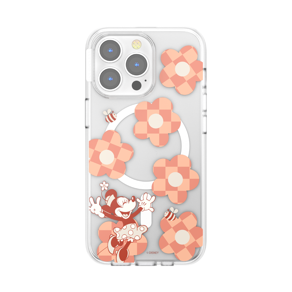 Minnie Checkered Flower  — iPhone 13 Pro MagSafe Case - US 42446