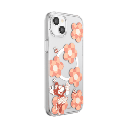 Minnie Checkered Flower  — iPhone 15 Plus MagSafe Case - US 60389