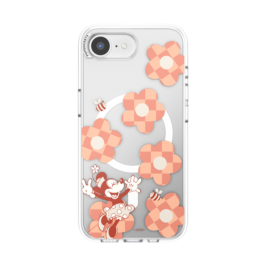 Minnie Checkered Flower  — iPhone 17e/16e MagSafe Case - US 11225