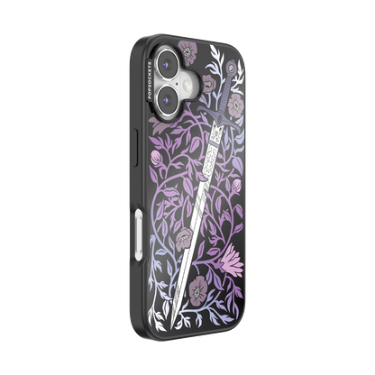 Mirror Thorny Blade Lavendar — iPhone 17 MagSafe Case - US 82906