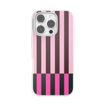 Pop of Pink Stripe — iPhone 16 Pro MagSafe Case - US 85021