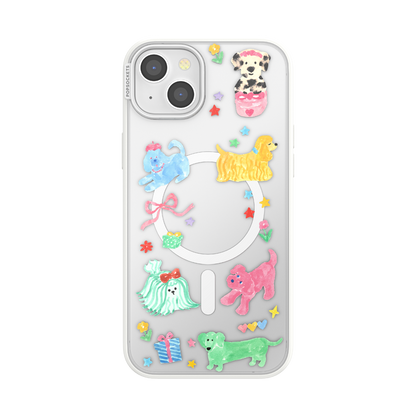 Puppy Cluster — iPhone 15 Plus MagSafe Case - US 30481