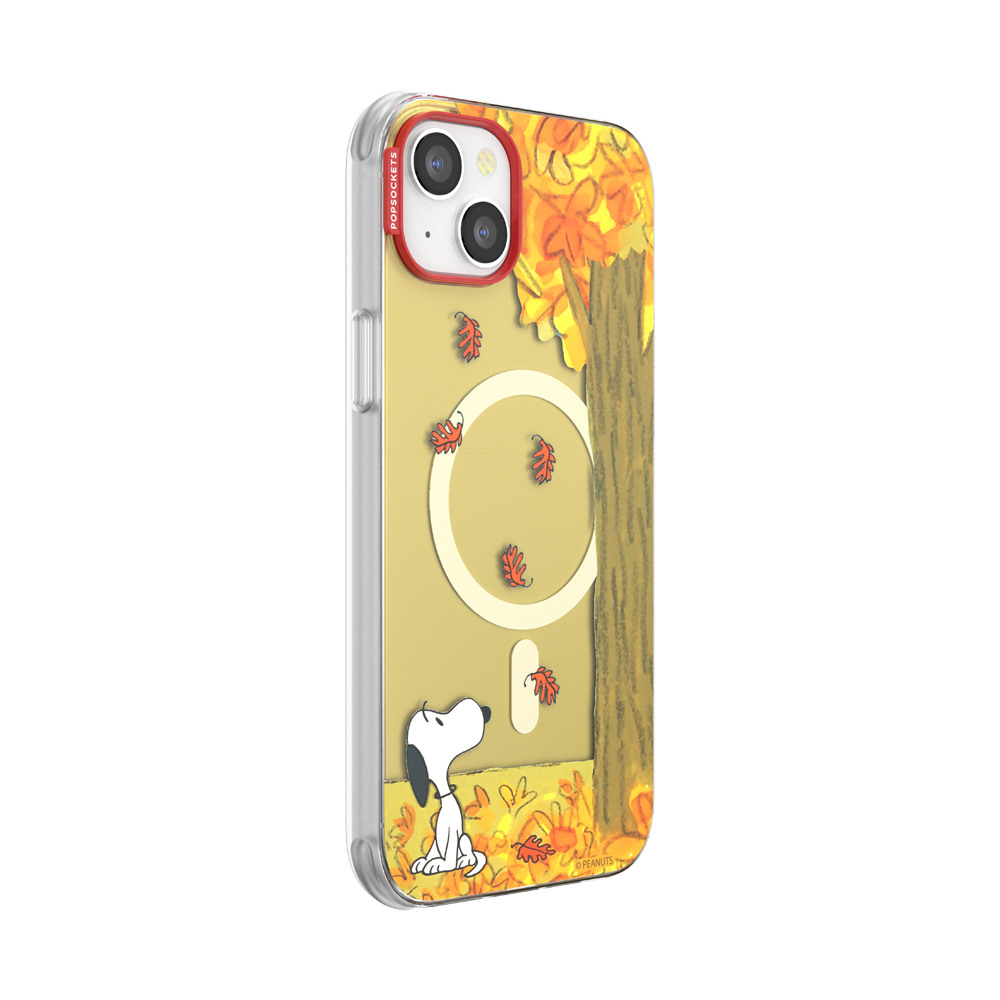 Snoopy in Fall — iPhone 14 Plus MagSafe Case - US 12696