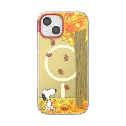 Snoopy in Fall — iPhone 15 MagSafe Case - US 38920