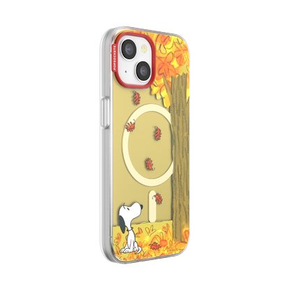 Snoopy in Fall — iPhone 15 MagSafe Case - US 38920