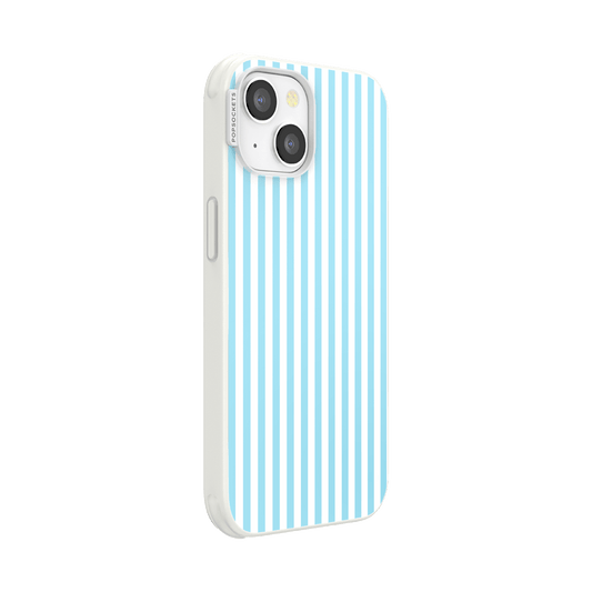 Soft Blue Stripe — iPhone 14 MagSafe Case - US 06817