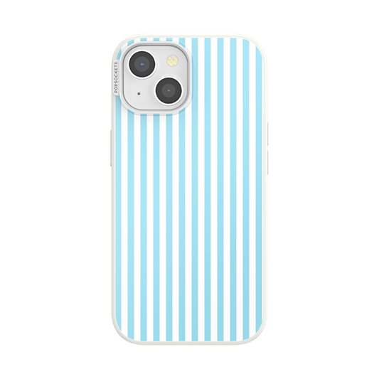 Soft Blue Stripe — iPhone 15 MagSafe Case - US 03733