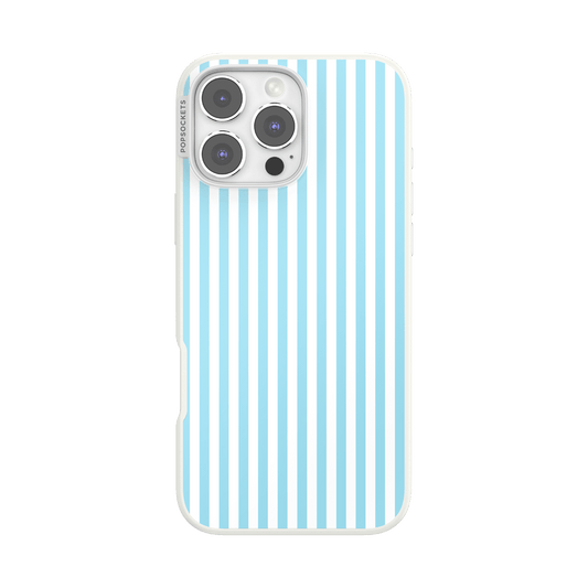 Soft Blue Stripe — iPhone 16 Pro Max MagSafe Case - US 89596
