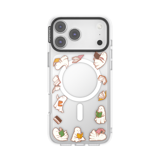 Spooky Book Club Clear — iPhone 17 Pro Max MagSafe Case - US 18034