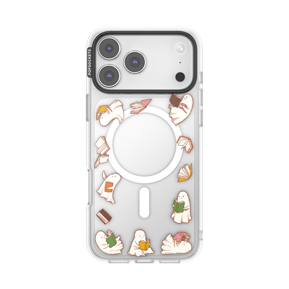 Spooky Book Club Clear — iPhone 17 Pro Max MagSafe Case - US 47427