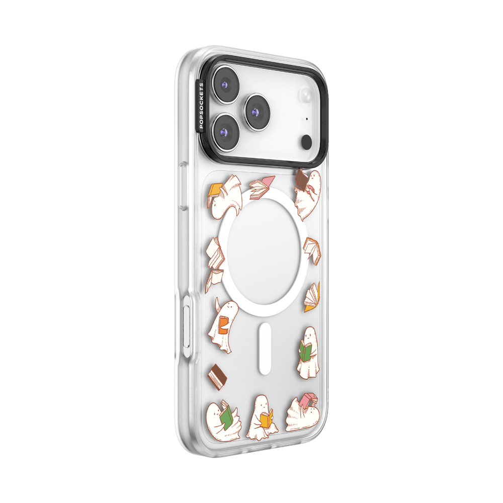 Spooky Book Club Clear — iPhone 17 Pro Max MagSafe Case - US 69133