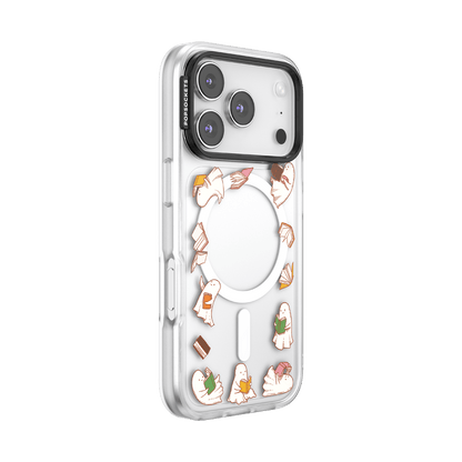 Spooky Book Club Clear — iPhone 17 Pro MagSafe Case - US 69237