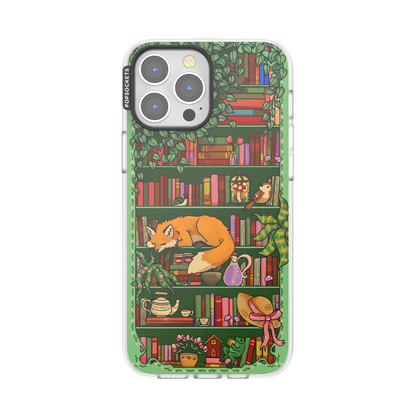 Storied Shelves Green — iPhone 13 Pro Max MagSafe Case - US 60902