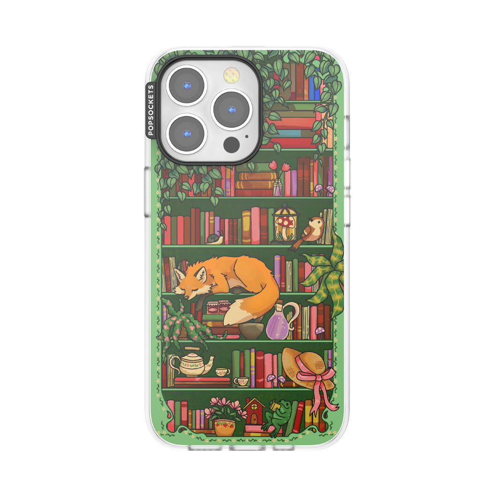 Storied Shelves Green — iPhone 13 Pro MagSafe Case - US 09332