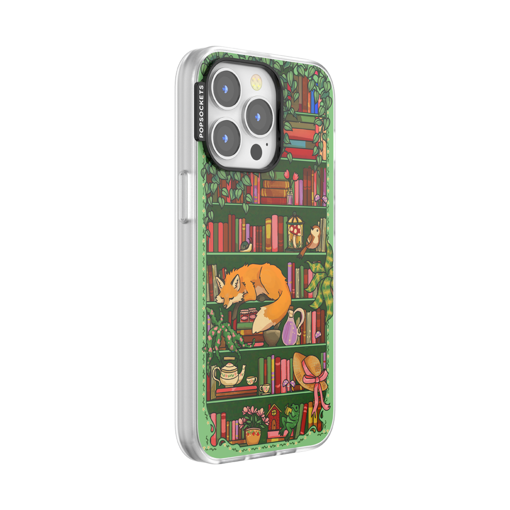 Storied Shelves Green — iPhone 13 Pro MagSafe Case - US 09332