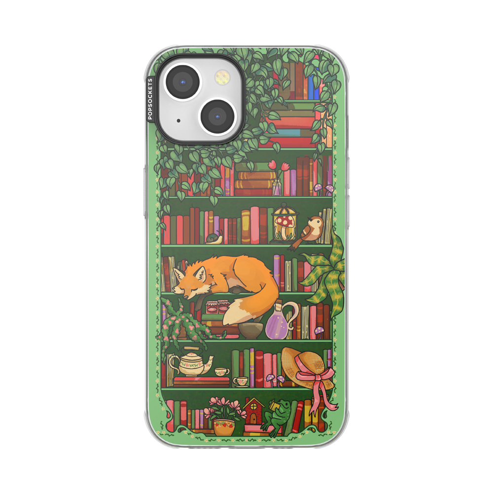 Storied Shelves Green — iPhone 13 MagSafe Case - US 92804