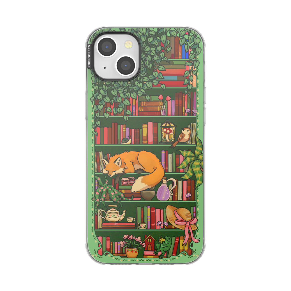 Storied Shelves Green — iPhone 14 Plus MagSafe Case - US 20147