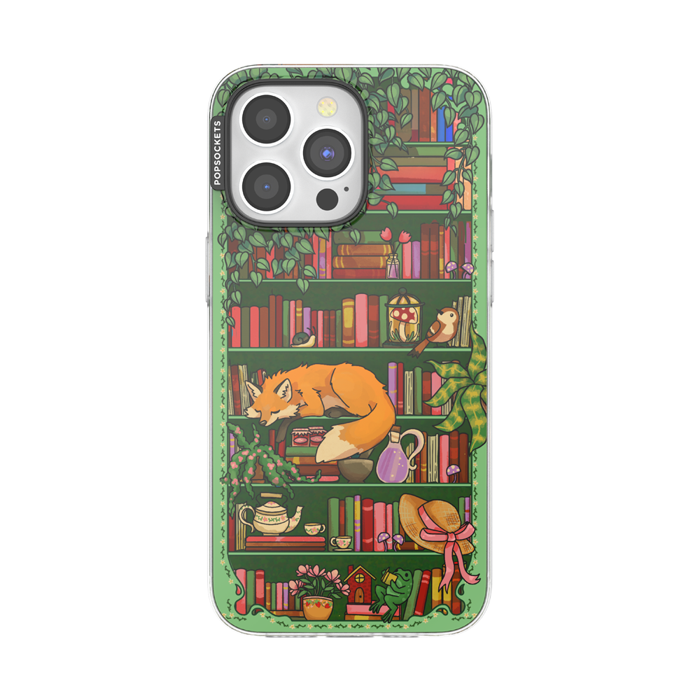 Storied Shelves Green — iPhone 15 Pro Max MagSafe Case - US 64103