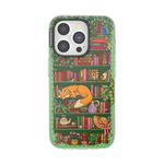 Storied Shelves Green — iPhone 15 Pro MagSafe Case - US 79271