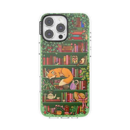 Storied Shelves Green — iPhone 16 Pro Max MagSafe Case - US 67525
