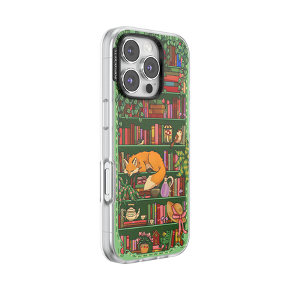 Storied Shelves Green — iPhone 16 Pro MagSafe Case - US 67250