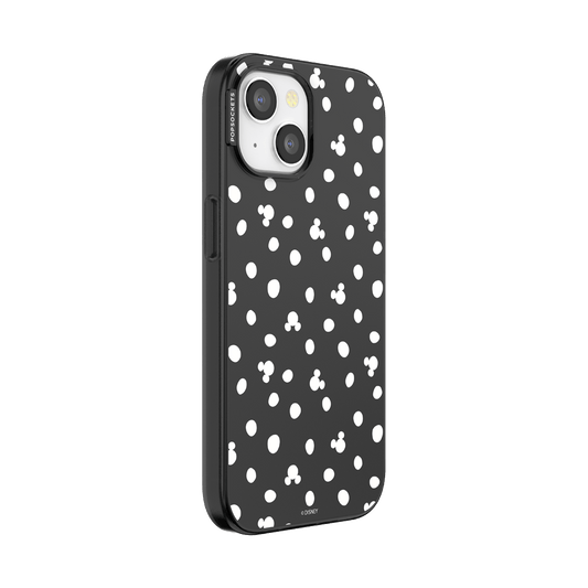 Translucent Black Mickey Polka Dot — iPhone 15 MagSafe Case - US 91208