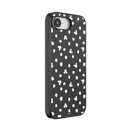 Translucent Black Mickey Polka Dot — iPhone 17e/16e MagSafe Case - US 46812