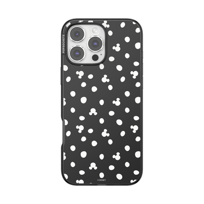 Translucent Black Mickey Polka Dot — iPhone 16 Pro Max MagSafe Case - US 14570