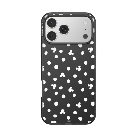 Translucent Black Mickey Polka Dot — iPhone 17 Pro Max MagSafe Case - US 97313