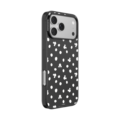 Translucent Black Mickey Polka Dot — iPhone 17 Pro Max MagSafe Case - US 97313