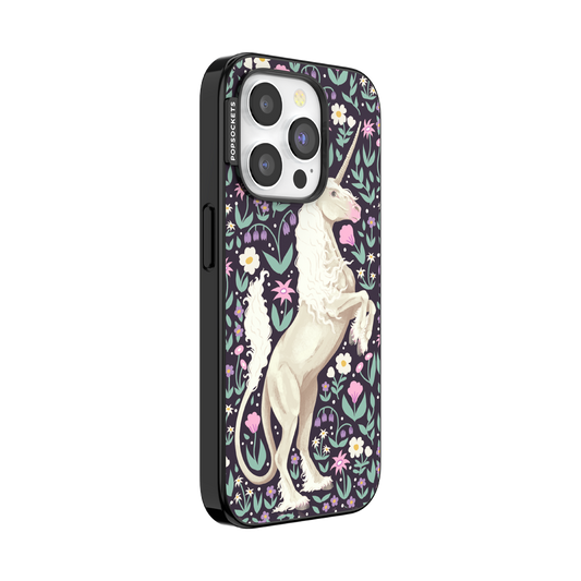 Unicorn in Bloom — iPhone 15 Pro MagSafe Case - US 58528