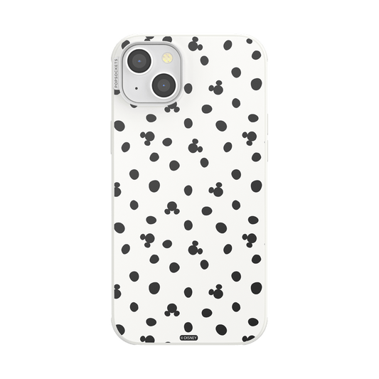 White Mickey Polka Dot — iPhone 14 Plus MagSafe Case - US 13427