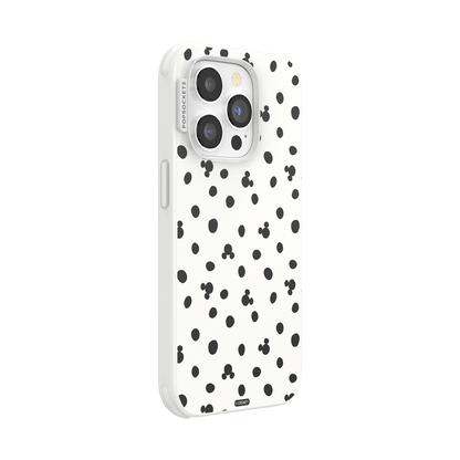 White Mickey Polka Dot — iPhone 14 Pro MagSafe Case - US 03349