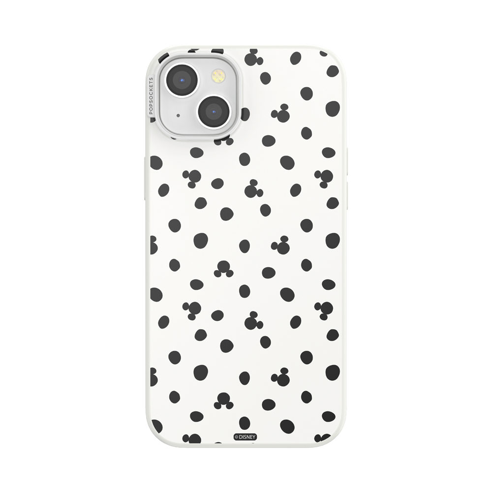 White Mickey Polka Dot — iPhone 15 Plus MagSafe Case - US 04025