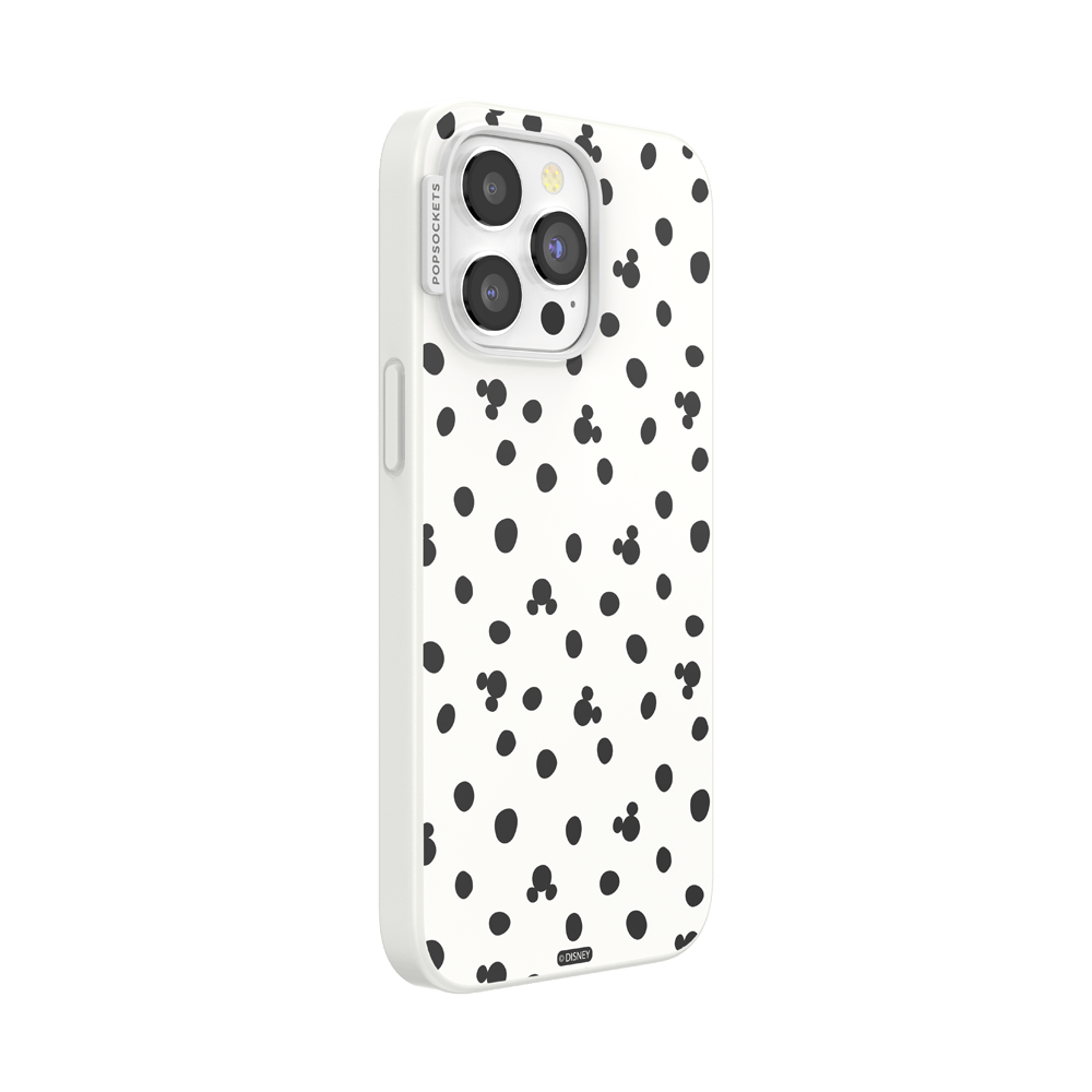 White Mickey Polka Dot — iPhone 15 Pro Max MagSafe Case - US 17681