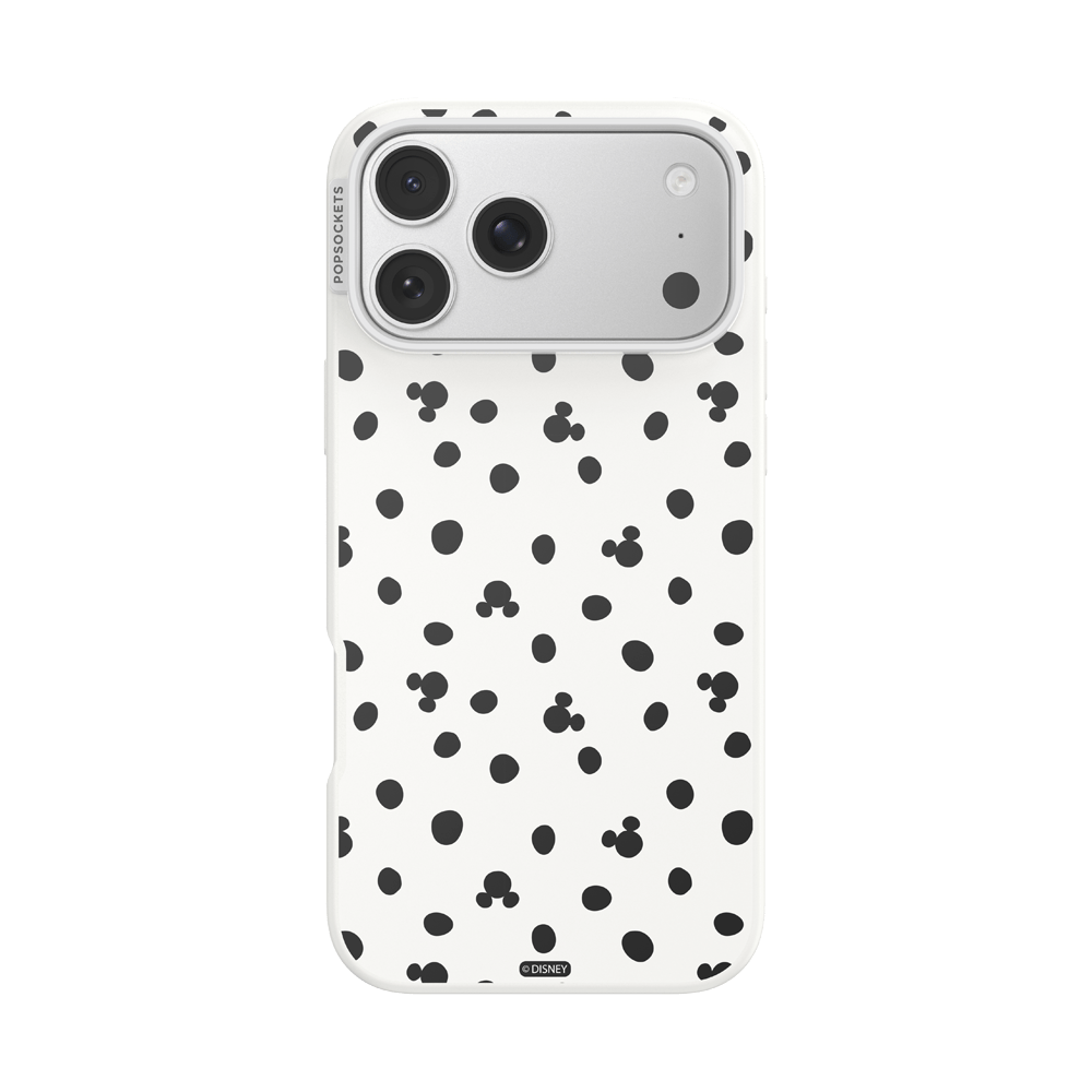 White Mickey Polka Dot — iPhone 17 Pro Max MagSafe Case - US 20448