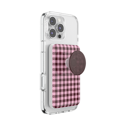 Black Cherry Gingham — MagSafe PowerPack - US 16543